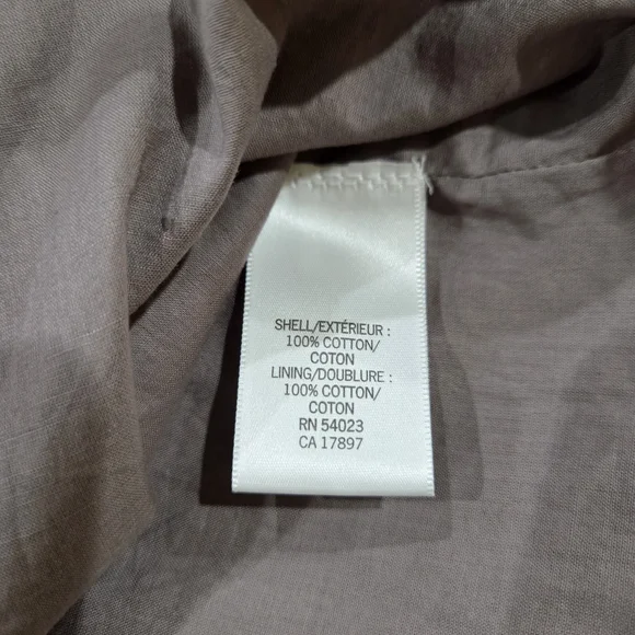 Banana Republic Gray Smocked Skater Mini Skirt - Picture 3 of 7